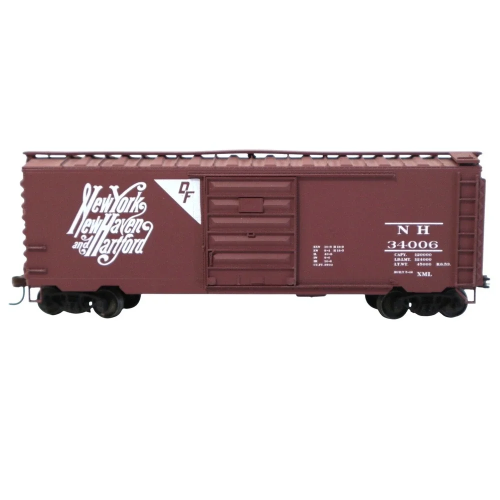 Athearn HO Scale New York New Haven & Hartford Boxcar NH 34006 Tuscan Red